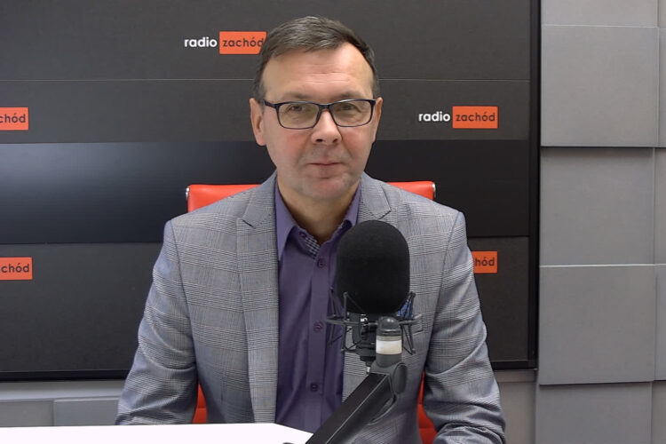 Edward Jakubowski, dyrektor WORD w Zielonej Górze Radio Zachód - Lubuskie