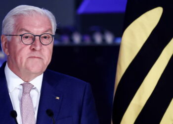 Frank-Walter Steinmeier. Fot. PAP/EPA/Filip Singer