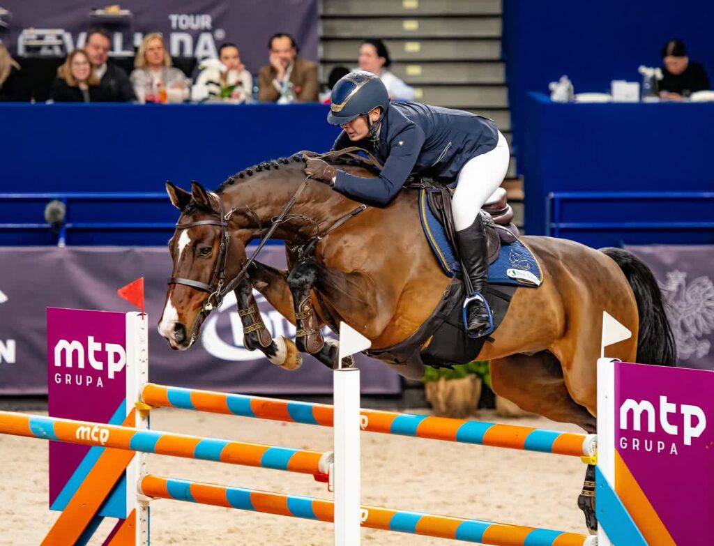 Daria Kobiernik dwa razy na podium w Cavaliadzie w Poznaniu Radio Zachód - Lubuskie