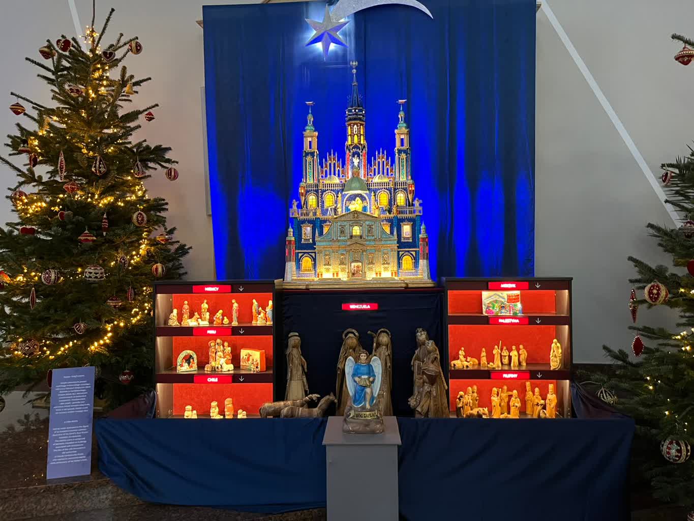 Wystawa szopek bożonarodzeniowych w kościele Ducha Świętego Radio Zachód - Lubuskie