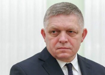 Premier Słowacji Robert Fico. Fot. PAP/EPA/ARTYOM GEODAKYAN/SPUTNIK/KREMLIN / POOL