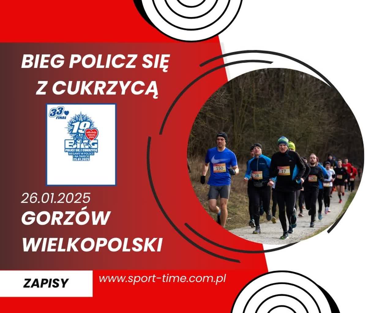 Pobiegnij i „Policz się z cukrzycą” Radio Zachód - Lubuskie