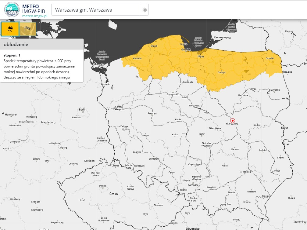 Pogoda na dziś. IMGW wydał ostrzeżenie Radio Zachód - Lubuskie