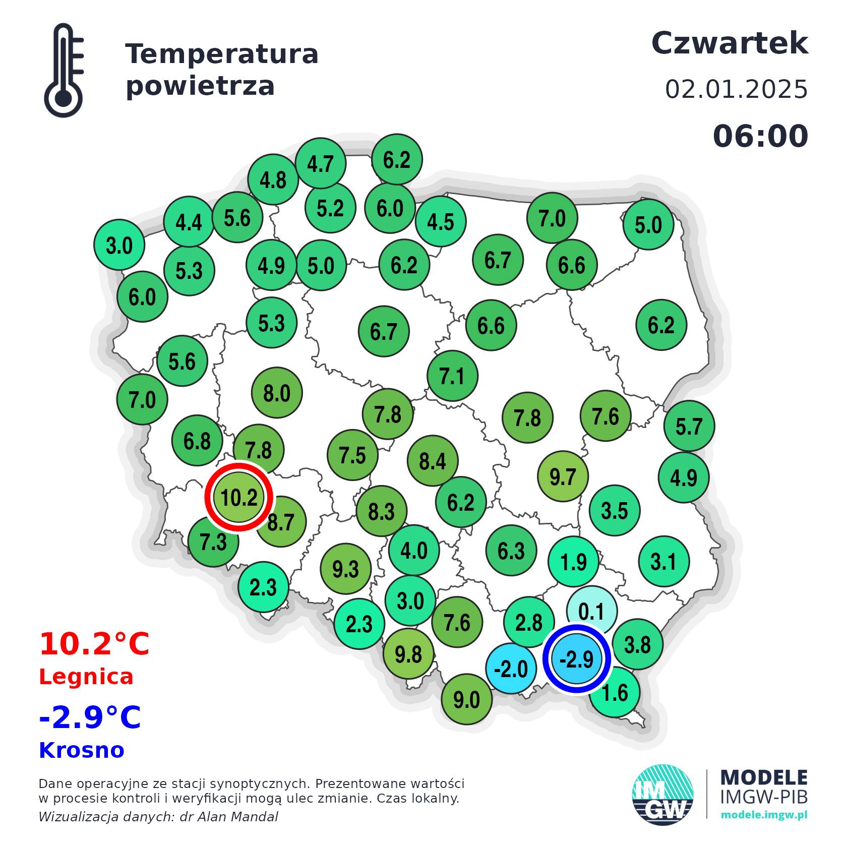 Pogoda na dziś. IMGW wydał ostrzeżenie Radio Zachód - Lubuskie