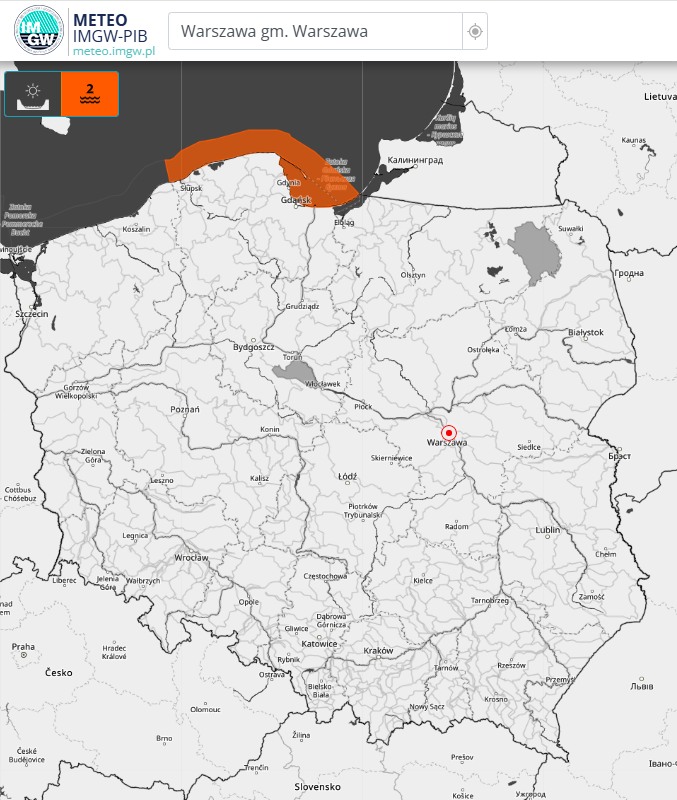 Pogoda na dziś. IMGW wydał ostrzeżenie Radio Zachód - Lubuskie