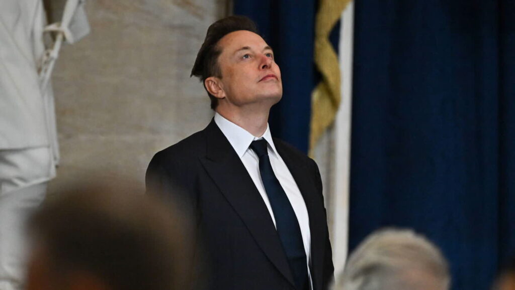 Elon Musk, fot. PAP/EPA/THE WASHINGTON POST POOL/RICKY CARIOTI / POOL