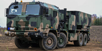 Wyrzutnia rakiet HOMAR-K. Fot. ZOOM/ st. kpr. Piotr Szafarski