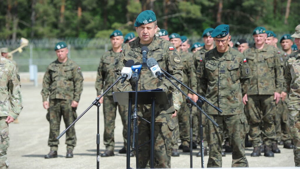 Gen. Dariusz Mendrala Fot. PAP/Marcin Bielecki