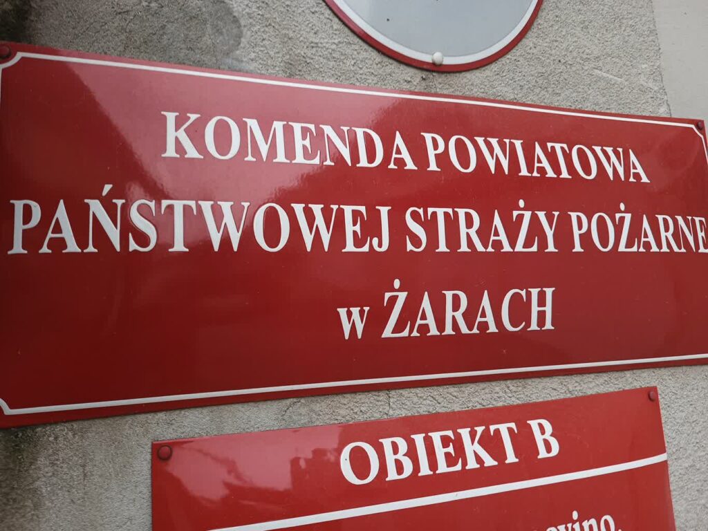 Nowy sprzęt dla żarskich strażaków fot. K.Gonera