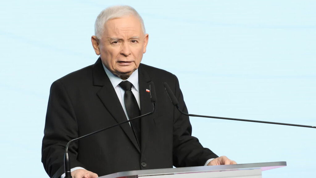 Prezes PiS Jarosław Kaczyński. Fot. PAP/Rafał Guz