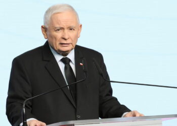 Prezes PiS Jarosław Kaczyński. Fot. PAP/Rafał Guz