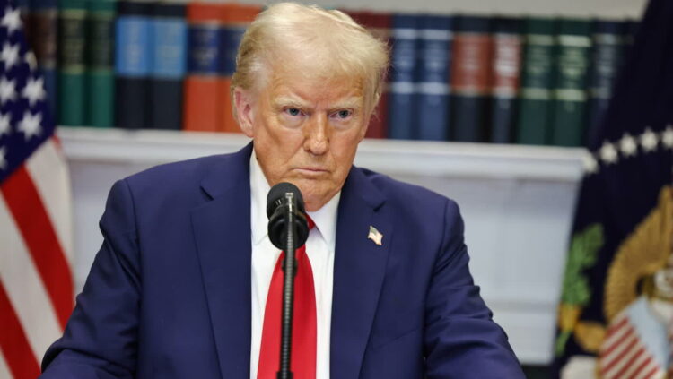 Donald Trump, fot. PAP/EPA/SIPA USA POOL/AARON SCHWARTZ / POOL