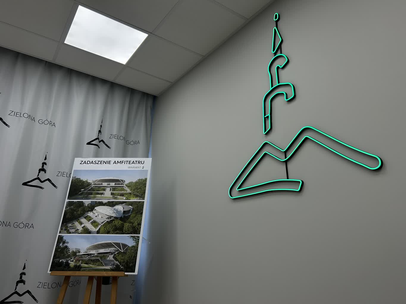 Przebudowa amfiteatru – A. Miedzińska Radio Zachód - Lubuskie