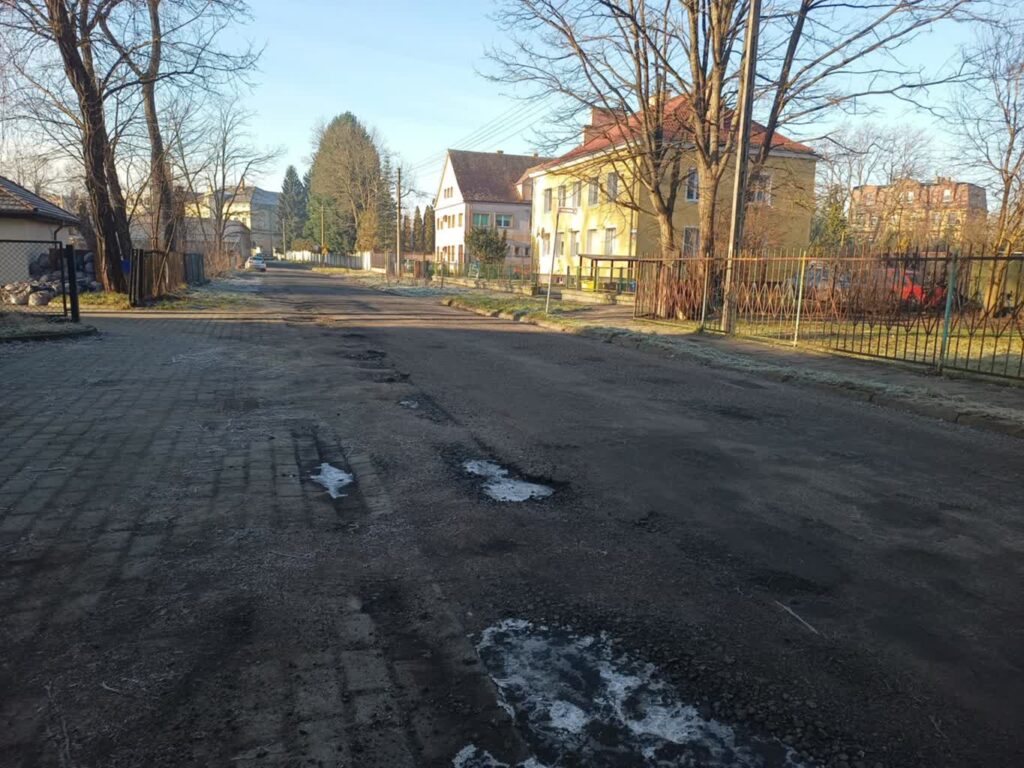 Wiosną ruszy przebudowa ulicy Mickiewicza w Żaganiu fot. K.Gonera