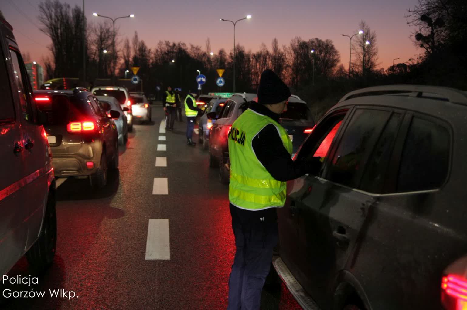 Dwóch pijanych kierowców. Poranna akcja w Gorzowie Radio Zachód - Lubuskie