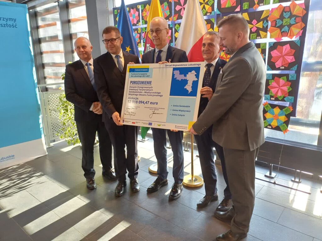 Świebodzińsko-Międzyrzecki ZIT z dużymi pieniędzmi z UE fot. S. Kordyjalik