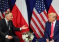 Prezydent Polski Andrzej Duda i prezydent USA Donald Trump. Fot. Marek Borawski/ KPRP