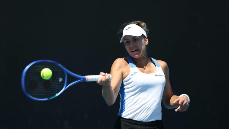 Magda Linette. Fot. PAP/Marcin Cholewiński