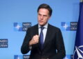 Szef NATO Mark Rutte. Fot. PAP/EPA/OLIVIER HOSLET