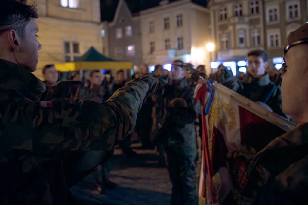 Przysięga wojskowa na zielonogórskim rynku [GALERIA ZDJĘĆ] Radio Zachód - Lubuskie