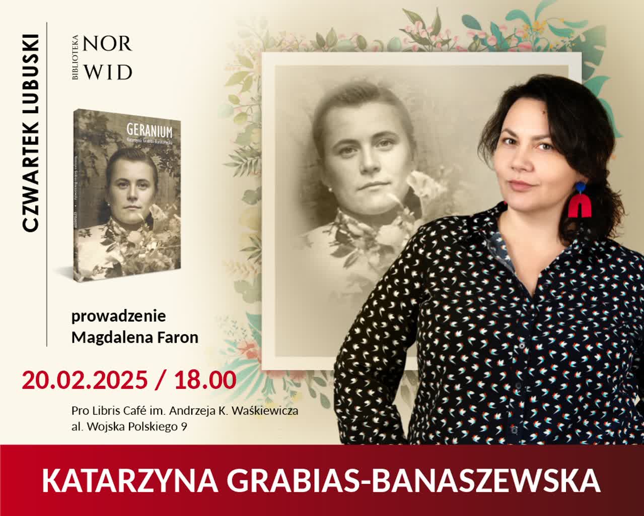 „Geranium”. Spotkanie z K. Grabias-Banaszewską Radio Zachód - Lubuskie