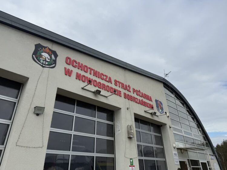 OSP Nowogród Bobrzański szkoli dzieci i młodzież Radio Zachód - Lubuskie