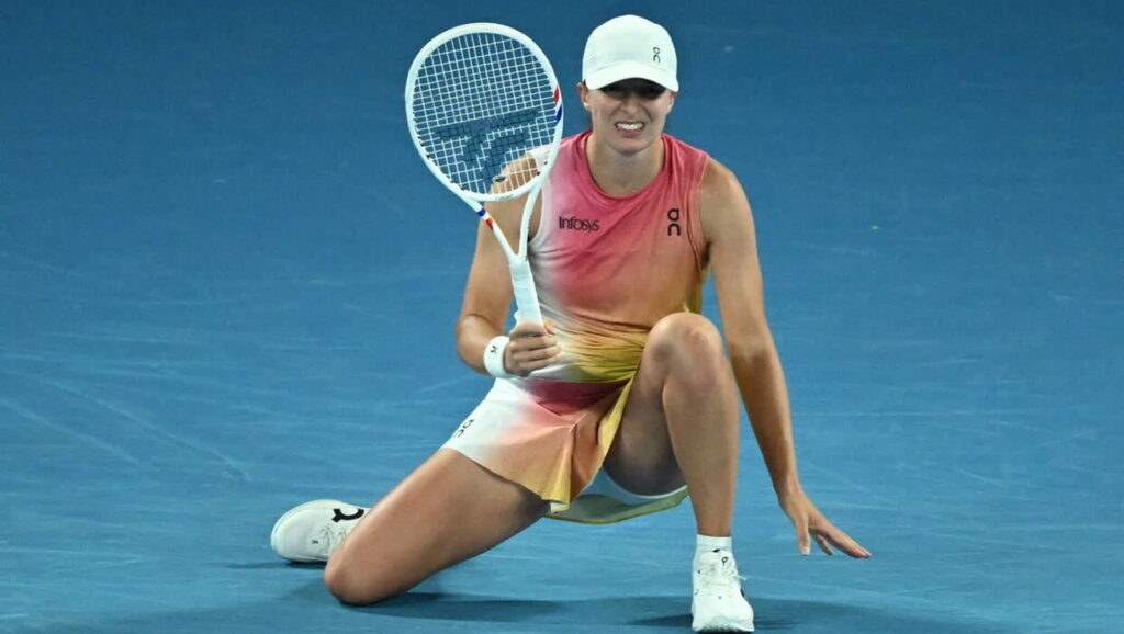 Iga Śwwiątek Fot. JAMES ROSS/PAP/EPA