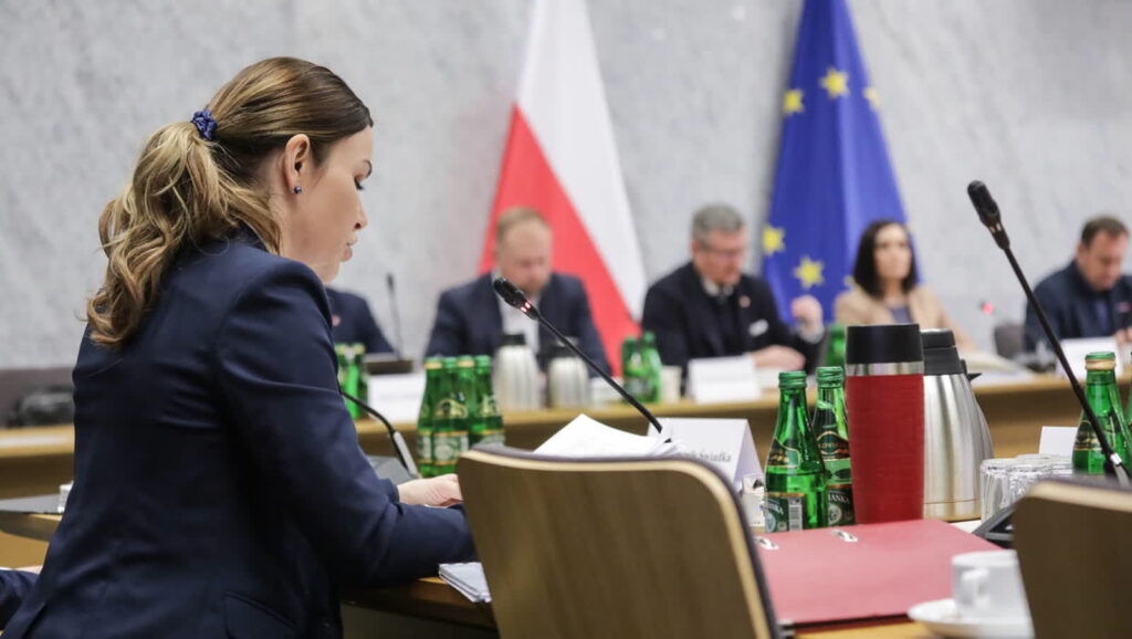 Wezwana na świadka szefowa Centralnego Biura Antykorupcyjnego Agnieszka Kwiatkowska-Gurdak, fot. PAP/Tomasz Gzell