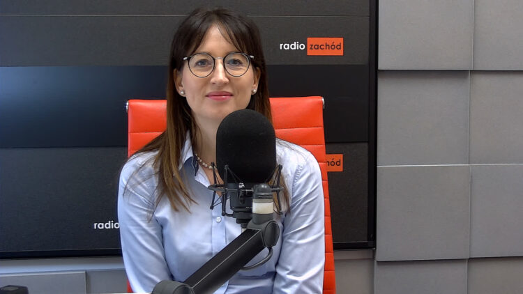Izabela Mazurkiewicz - Kąkol, wójt gminy Świdnica Radio Zachód - Lubuskie