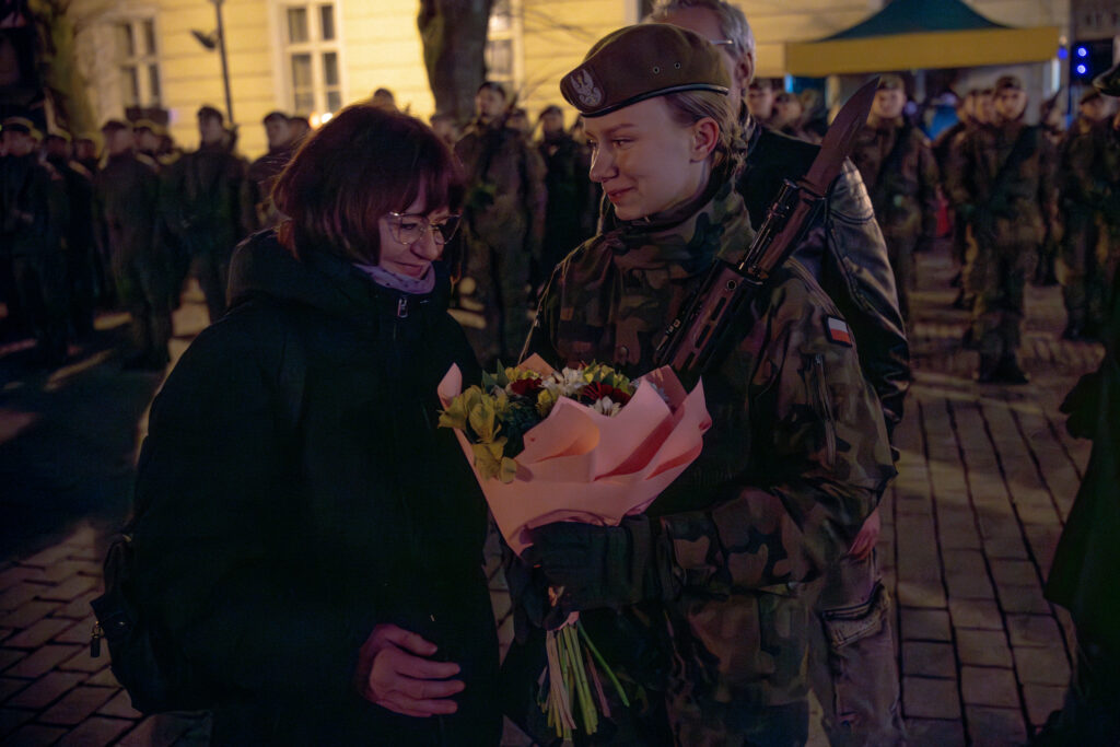 Przysięga wojskowa na zielonogórskim rynku [GALERIA ZDJĘĆ] Radio Zachód - Lubuskie