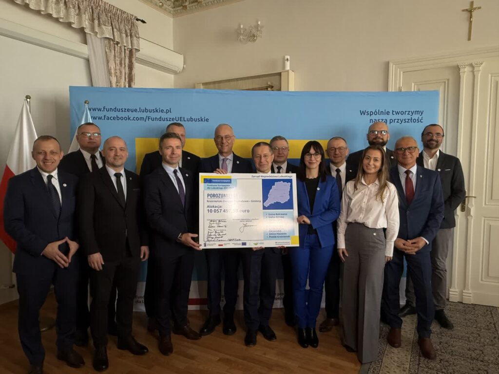 10 milionów euro dla Krośnieńskiego Związku Powiatowo-Gminnego Radio Zachód - Lubuskie