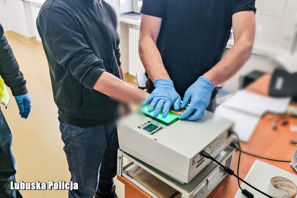 Sprawca pobicia ratownika medycznego w Zielonej Górze. Fot. Lubuska Policja