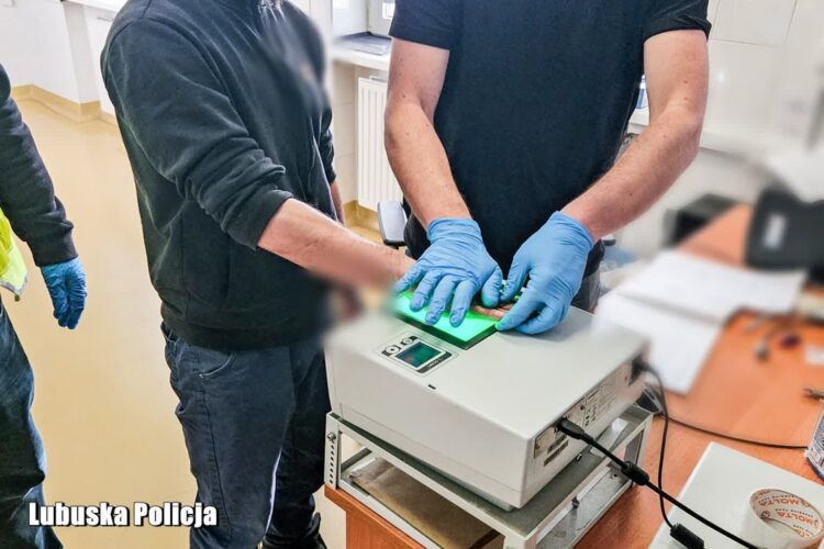 Sprawca pobicia ratownika medycznego w Zielonej Górze. Fot. Lubuska Policja