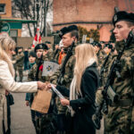 W sobotę, 8 lutego przysięgę wojskową w Sulęcinie złożyło blisko 50 żołnierzy dobrowolnej zasadniczej służby wojskowej (fot. Anna Dominiak/17WBZ)
