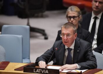 Edgars Rinkeviczs, prezydent Łotwy (x.com/Edgars Rinkevičs)