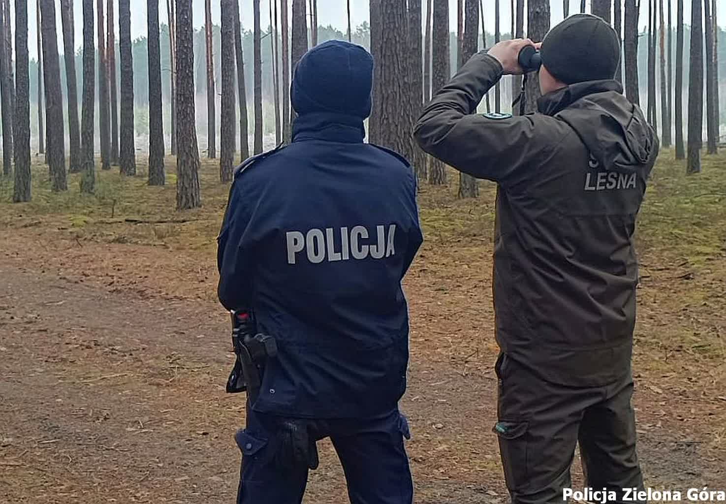Mundurowi patrolują lasy Radio Zachód - Lubuskie