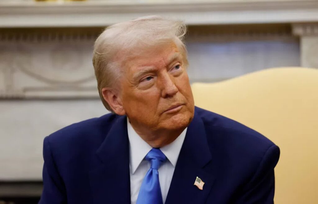 Donald Trump. Fot. EPA/LUDOVIC MARIN / POOL