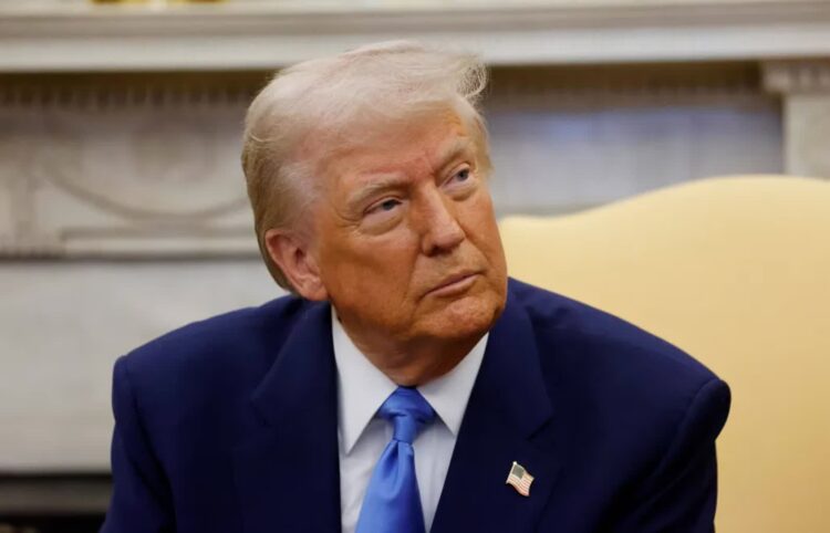 Donald Trump. Fot. EPA/LUDOVIC MARIN / POOL