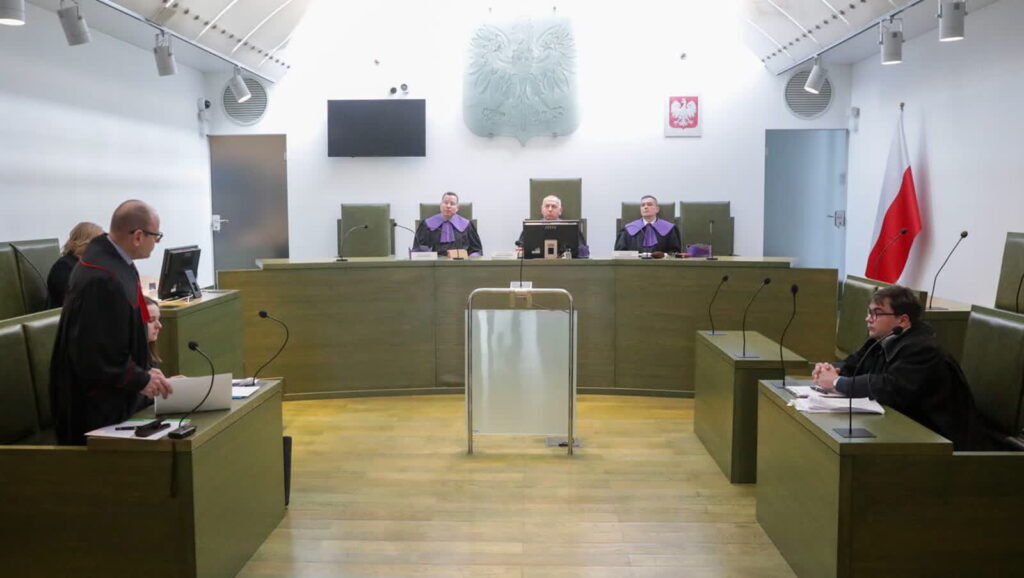 Sprawa wypadku na stołecznej ul. Sokratesa. Jest wyrok Sądu Najwyższego Rozprawa w Sądzie Najwyższym. Fot. PAP/Tomasz Gzell