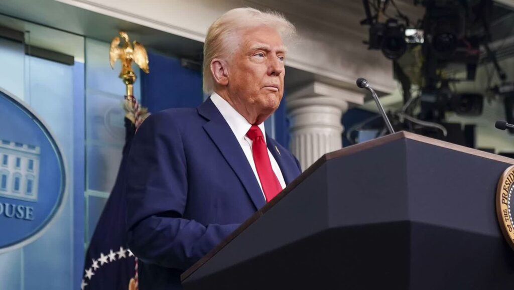 Donald Trump. Fot. PAP/EPA/WILL OLIVER