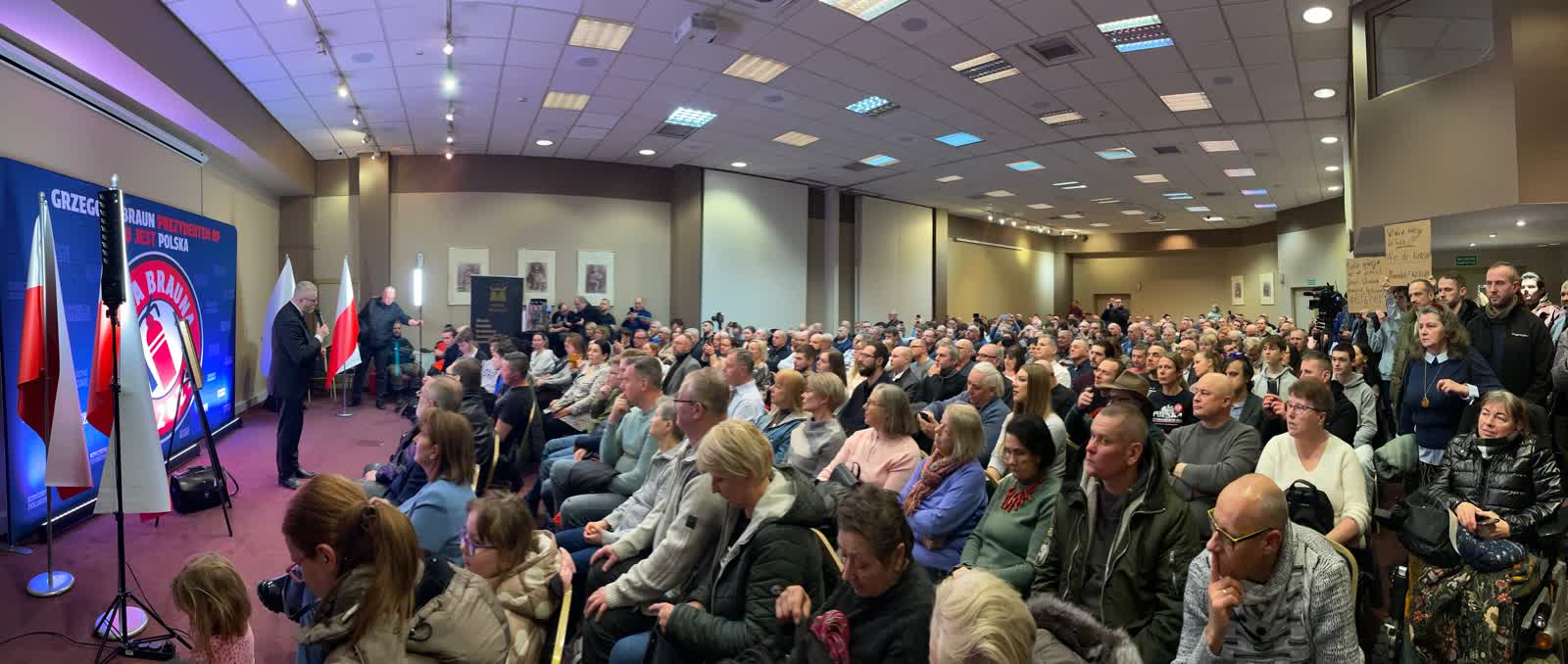 Grzegorz Braun spotkał się z wyborcami w Gorzowie Radio Zachód - Lubuskie