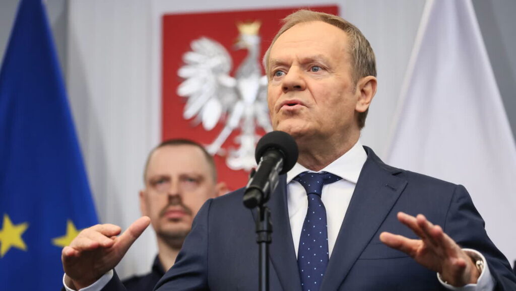 Premier Donald Tusk. Fot. PAP/Leszek Szymański