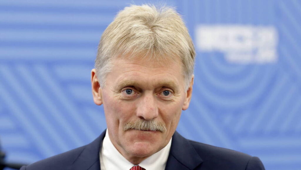 Rzecznik Kremla dementuje informacje o planach wizyty Trumpa w Moskwie 9 maja Dmitrij Pieskow. Fot. PAP/EPA/MAXIM SHEMETOV