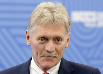 Dmitrij Pieskow. Fot. PAP/EPA/MAXIM SHEMETOV