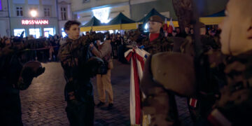 Przysięga wojskowa na zielonogórskim rynku [GALERIA ZDJĘĆ] Radio Zachód - Lubuskie