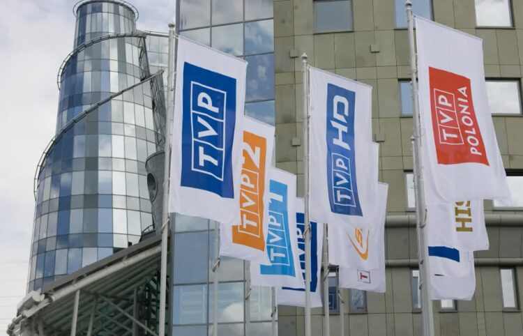 Sąd Okręgowy w Warszawie: w grudniu 2023 r. władze TVP wybrano w sposób legalny 9 Siedziba TVP w Warszawie Fot. PAP/ Paweł Kula