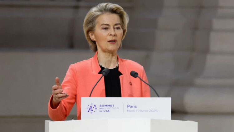 Ursula von der Leyen. Fot. EPA/MOHAMMED BADRA