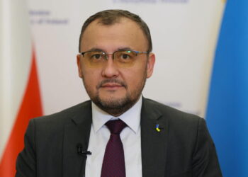 Ambasador Ukrainy w Polsce Wasyl Bodnar. Fot. PAP