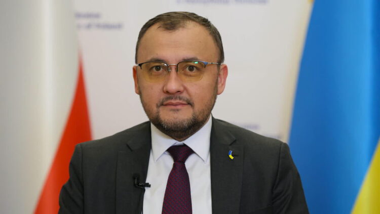 Ambasador Ukrainy w Polsce Wasyl Bodnar. Fot. PAP