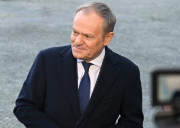 Ddonald Tusk w Brukseli Fot. PAP/Wiktor Dąbkowski